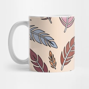 Feathers Pattern Mug